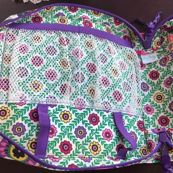 Vera Bradley Floral Quilted organizer/travel bag - Picture 5 of 6